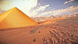 CAN 700 CLEOPATRA DEFEND PYRAMID  FROM 1,000,000 ZOMBIES ? - Ultimate Epic Battle Simulator 2