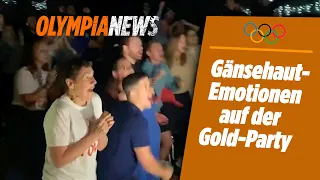 Unfassbare Emotionen bei Gold-Party der Briten | Olympia-News