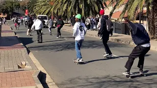 Soweto Skate Youth day Hill bomb 2022