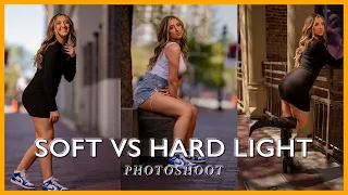 Soft Light Vs Hard Light: Which Will You Choose? One-light Setup Noon Photoshoot