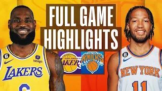 Los Angeles Lakers vs. New York Knicks Full Game Highlights | Jan 31 | 2022-2023 NBA Season