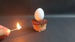 egg 🥚 yolk vs matches || egg vs safety matches||the egg and matches experiment||egg amzing exp.