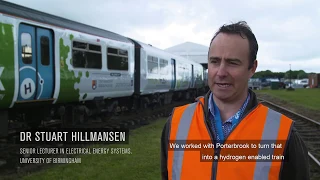 HydroFLEX: The UK's first Hydrogen train