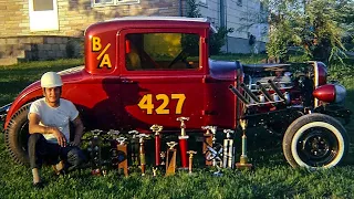 CRAZY Plymouth Drag Car FOUND & RESTORED by Original Builder's Son