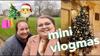 MINI VLOGMAS - come with me to Southampton, Winchester market & Mottisfont!