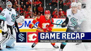 Kraken @ Flames 12/27 | NHL Highlights 2023