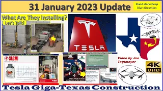 Battery Cathode Plant & SACMI Machinery Discussion! 31 January 2023 Giga Texas Updates