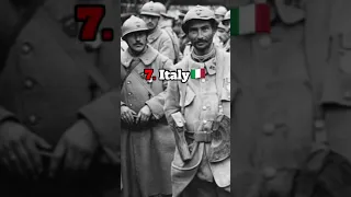 Strongest countries in WW1 🗺️⚔️ #shorts #countries #war