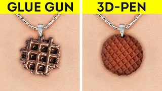 3D-PEN VS. GLUE GUN | Best DIY Jewelry Crafts And Home Repair Tricks That Might Be Useful