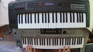 Yamaha PSR-s910 Руки вверх - Чужие губы