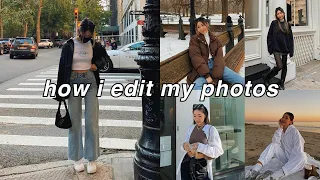 HOW I EDIT MY INSTAGRAM PHOTOS! (easy filters, warm IG feed, planning my feed)