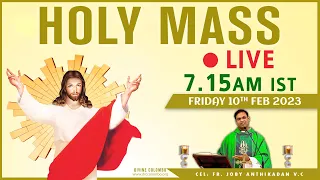 (LIVE) Friday Mass | Fr Joby Anthikadan VC I 10 Feb 2023 | Divine Colombo