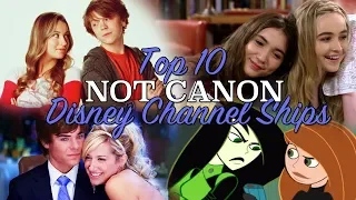 Top 10 NON-CANON Disney Channel Ships!!