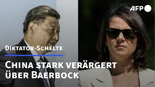 Nach "Diktator"-Aussage zu Xi: Peking kritisiert Baerbock scharf | AFP