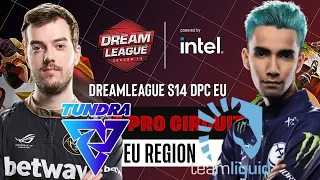 🔴DOTA 2[RU] Tundra Esports vs Team Liquid [Bo3] DreamLeague DPC S15 EU, Upper Division, Table