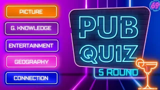 Pub Quiz Showdown: Test Your Knowledge! Pub Quiz 5 Rounds. No 69