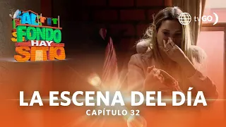 Al Fondo hay Sitio 9: Maca tries to retrieve Joel's slipper (ADVANCE Episode n°32)