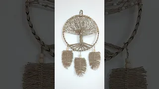 Jute Wall decor item... Life of tree art #diy #craft #art