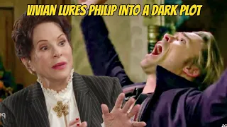 BIG SHOCKER Today's, Vivian lures Philip into a dark plot Days of our lives spoilers on Peacock
