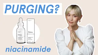 why the ordinary niacinamide 10% + zinc 1% is causing purging and breakouts 😅