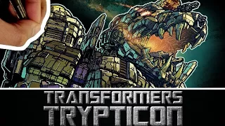 DRAWING OPTIMUS PRIME #14 COVER - THE MOST DETAILED DRAWING EVER (i think) of TRANSFORMERS TRYPTICON