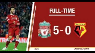 Liverpool vs Watford 5-0 full match and goals  highlights.