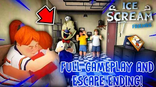 Ice Scream 7 FULL GAMEPLAY And ESCAPE ENDING😱! | Keplerians | Ice Scream 7  | Fanmade