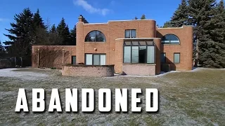 Abandoned 1980's Mansion with a Tree Inside? - Urban Exploration