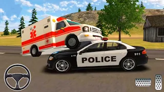 Police Car Chase Cop Simulator Gameplay - Police Car Simulator Games - Android Gameplay