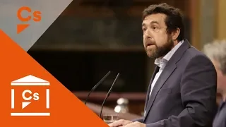 Miguel Gutiérrez. Debate sobre funcionarios de prisiones.