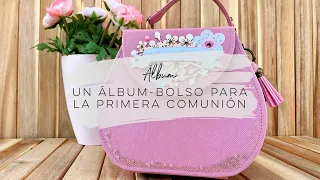 TUTORIAL: Cómo hacer un álbum en forma de BOLSO: Scrapbooking. Kora Projects