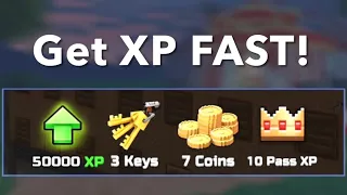 How to get XP FAST! Pixel Gun 3d