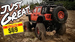 DIRT Cheap MINI RC CRAWLER Is JUST GREAT!! 🤯 The NEW Wltoys 2428 is a STEAL of a DEAL!!