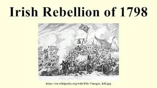 Irish Rebellion of 1798