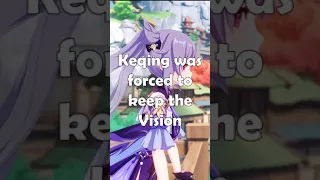 Keqing used to hate her vision | Genshin Impact