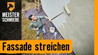 Hornbach Meisterschmiede - Fassade streichen