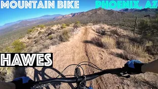 Hawes Trail Network AWESOME riding just outside Phoenix! Mountains, FLOW, Views, FUN mountain biking