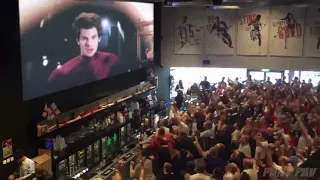 Crowd Reacts to Andrew Garfield Reveal in Spider-Man No Way Home