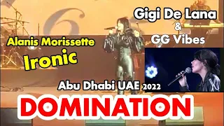 GG Vives | Alanis Morissette * IRONIC | GIGI DE LANA |  Domination Abu Dhabi UAE | DJCAST