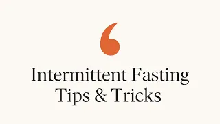 Intermittent Fasting Tips and Tricks (and how to LOVE your coffee black)!