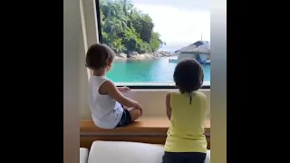 Gusttavo Lima E Andressa Suita Juntos Em Angra Dos Reis Com Os Filhos