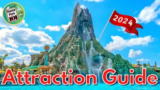 Universal Volcano Bay ATTRACTION GUIDE - Universal Studios Orlando Resort - 2024 - Water Park