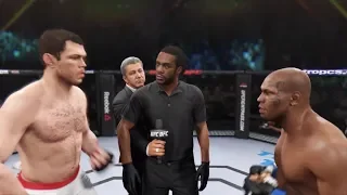 Forrest Griffin vs. Mike Tyson (EA Sports UFC 2) - CPU vs. CPU 🥊