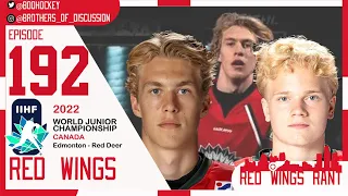 2022 IIHF World Junior Red Wings