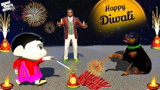 Franklin & Shinchan Celebrate Diwali in GTA 5 || Gta 5 Tamil