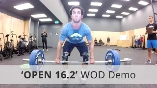 CrossFit "OPEN 16.2" WOD Demo & Workout Tips - 256 Reps Rx