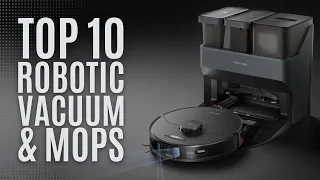 Top 10: Best Robot Vacuum and Mop Combos of 2022 / Robotic Vacuum Cleaner, Smart Mopping