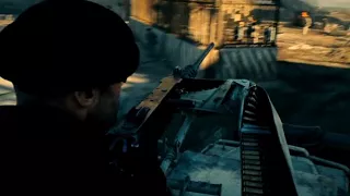 The expendables 2 first fighting scene