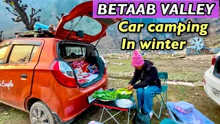 Vlog 211 | Couple Camping Road trip to Kashmir. Explore BETAAB VALLEY.
