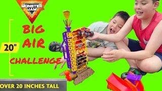 Monster Jam El Toro Loco Big Air Challenge Playset UNBOXING/REVIEW